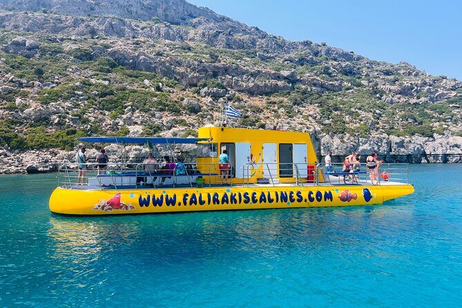 3 Hour Yellow Semi Submarine Swimming Cruise with Drinks Included! - What This Yellow Submarine Cruise Really Delivers in Rhodes