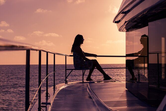 3-Hours Sunset Catamaran Cruise with Dinner all Inclusive - Boarding at Mandraki Harbor: Easy Access, Simple Setup