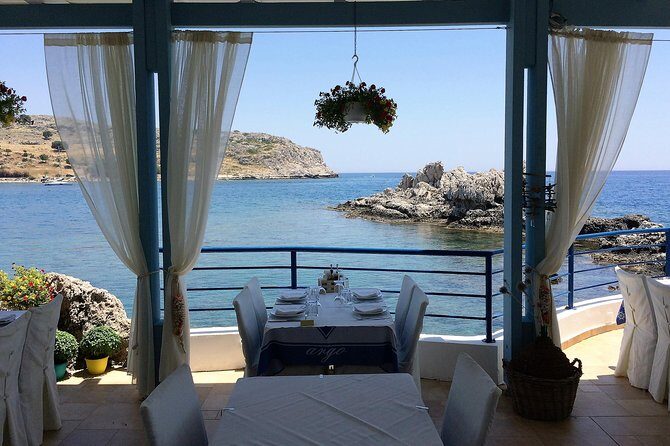 BEST OF LINDOS & RHODES - LUNCH BREAK & WINE TASTING - 19p / 7h - Lindos Acropolis e-ticket: time slots, 292 steps, and your plan B