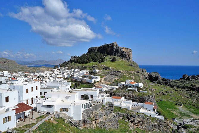 BEST OF LINDOS & RHODES - PRIVATE TOUR - SHORE EXCURSION - HALF DAY - 4 People - Private Mercedes Pickup: The Real Value for a Cruise Day