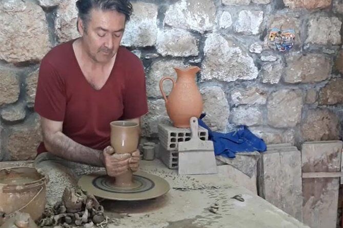 Best Rhodes Shore Excursion from Cruise Port - Great Introduction - Savvas Ceramics: pottery factory stop if you want it