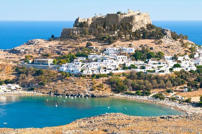 Best Rhodes Shore Excursion from Cruise Port - Great Introduction - Mandraki Harbour: Colossus vibes and Italian-era buildings