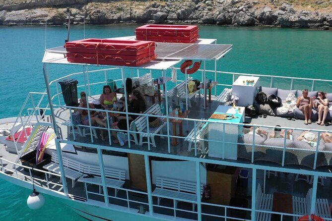 Boat Cruise in Lindos with Swim Stops & Meal Deal - The 6-Hour Flow: Tambakio to Haraki (and Back)