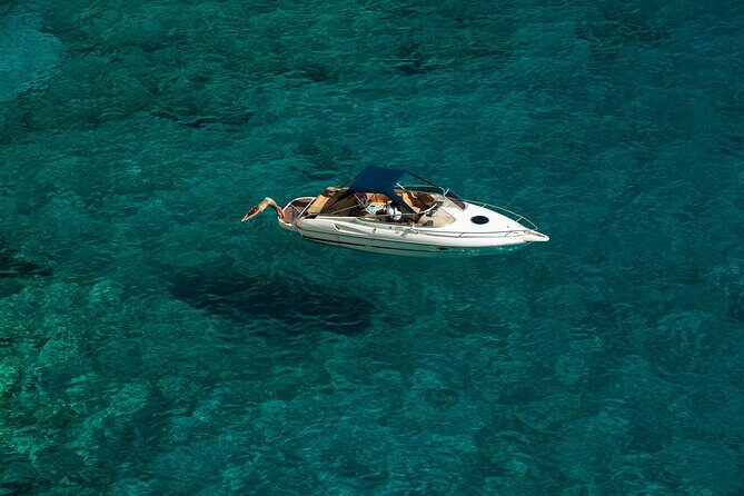 Boat Rentals without Licence from Faliraki Rhodes - Kalithea to Lindos: coastline views and cave areas