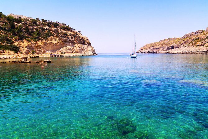 Boat Trip to Anthony Quinn, Kallithea & Traganou Bays - Anthony Quinn’s Bay: Your Final Swim Stop With Extra Vacation Feeling