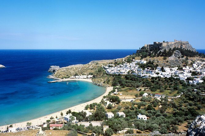 Boat Trip to LINDOS with Swimming Stops at Anthony Quinn's & Tsambika Bays - Rhodes-to-Lindos: the timing that makes this trip work