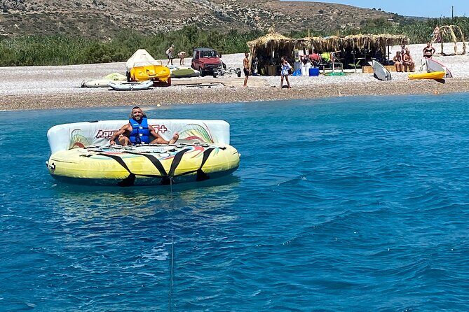 Crazy Sofa 15-Minutes Riding in Traganou Beach - Practical Tips for Riding the Crazy Sofa Without Regrets