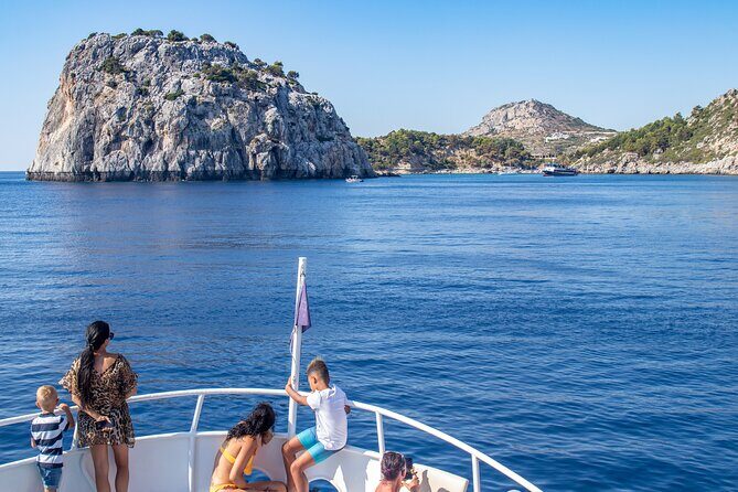 East Coast Bay to Bay Full-Day Boat Trip with Transfers - Stop 3: Traganou Bay near Afandou Caves for rocky swims and a cave moment
