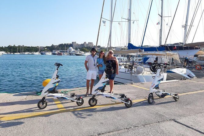 Explore the new town and the medieval town of Rhodes on scooters - 3 hours - Hydrobiological Station to the Turkish Coast View: Aquarium, Platforms, and the Casino