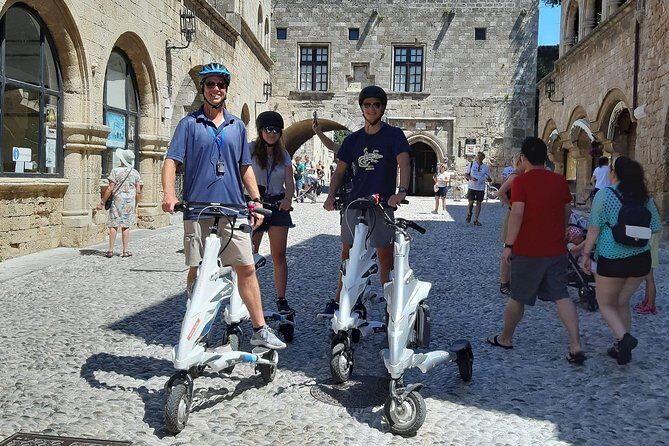 Explore the new town and the medieval town of Rhodes on scooters - 3 hours - Where You Meet (and How Not to Lose Time)