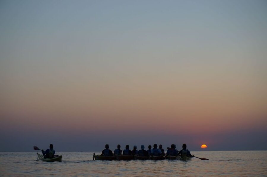 Faliraki: Sunrise Sea Kayaking Experience with Breakfast - Kathara Beach meeting point: gear, safety, and your first strokes
