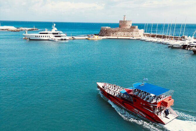 Fast Boat To Symi & St George's Bay Directly from Faliraki Beach - Getting to the dock: your 10:20 meet-up at Ammoudes