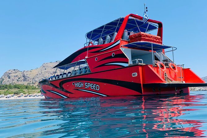 Fast Boat To Symi with a swimming stop at St George's Bay! (Only 1hr journey) - St George’s Bay swim only on certain departures: how to choose