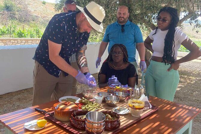Food & Wine Tour: 11- Course Lunch, Cooking Class, Wine Tasting - A Rhodes wine lunch that actually teaches you something