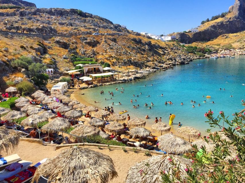 From Rhodes: Lindos Round-Trip Bus Transfer with Free Time - Acropolis of Lindos: The hike, the views, and the entry fee