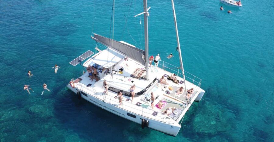 From Rhodes: Private Catamaran Cruise All Inclusive - Setting Sail From Rhodes With Pickup and a Proper Private Setup