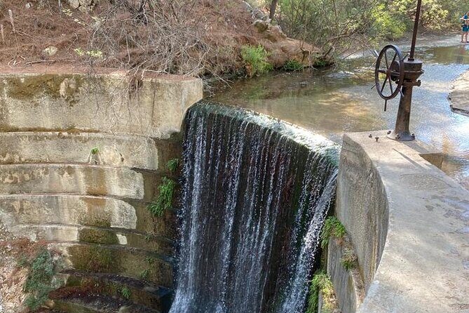 Guided hike to the seven springs from Archangelos - The ancient dam and stream walking: early variety that keeps it from feeling repetitive