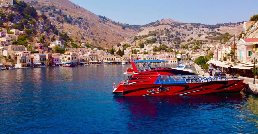 Kiotari, Lardos, Pefkos, & Lindos: Speedboat to Symi Island - A Fast Speedboat Day to Symi From Southern Rhodes