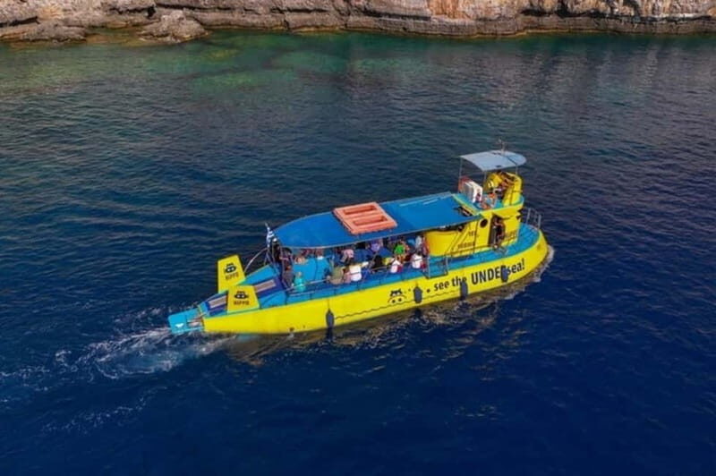 Lindos: 3Hour Hippo Submarine with Swim Stop at Navarone Bay - Why a Semi-Sub in Lindos Works (Even If You’re Not a Hardcore Sailor)