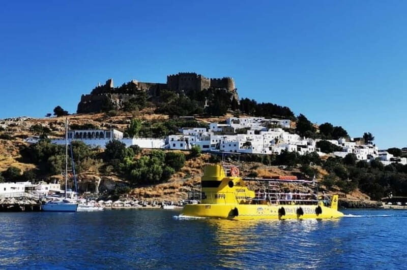 Lindos: 3Hour Hippo Submarine with Swim Stop at Navarone Bay - Navarone Bay Swim Stop: The Part That Makes the Ticket Feel Real