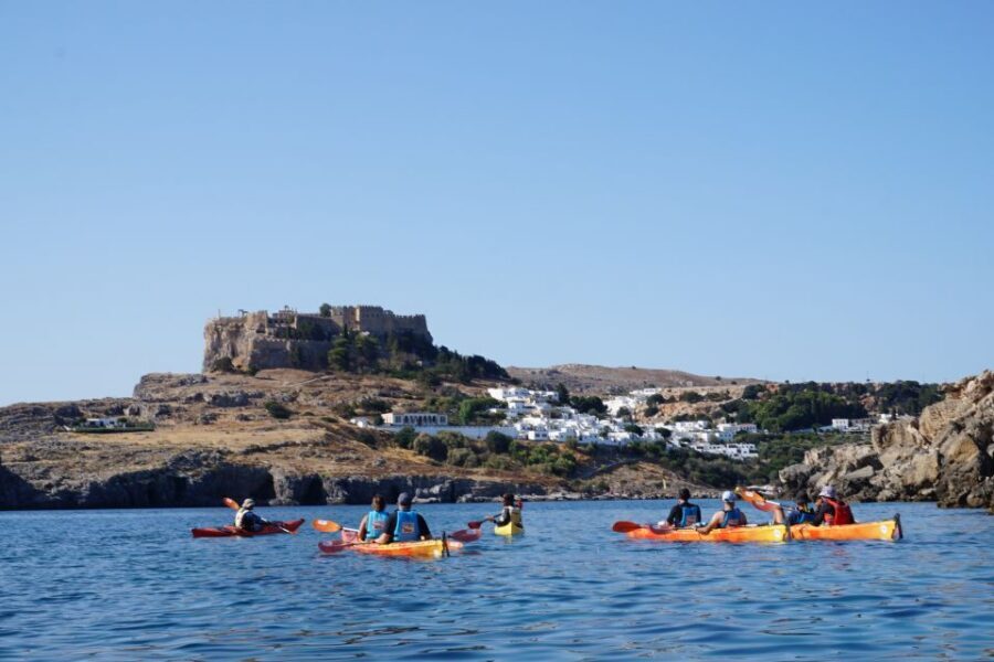 Lindos: Sea Kayaking & Acropolis of Lindos Tour with Lunch - Navarone Bay Snorkeling: A Refreshing Reset