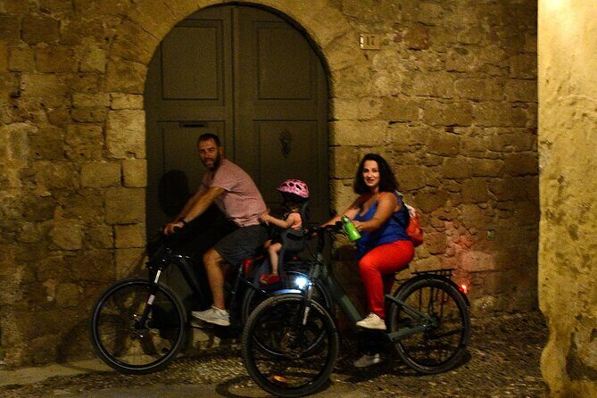 Night Old Town e-bike Gastro Tour with Drink & Meze - Should you book this Rhodes night e-bike gastro tour?