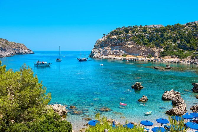 Private Day Trip to the most beautiful beaches of Rhodes on a traditional boat - Rhodes’ best beach day starts with a private sailboat
