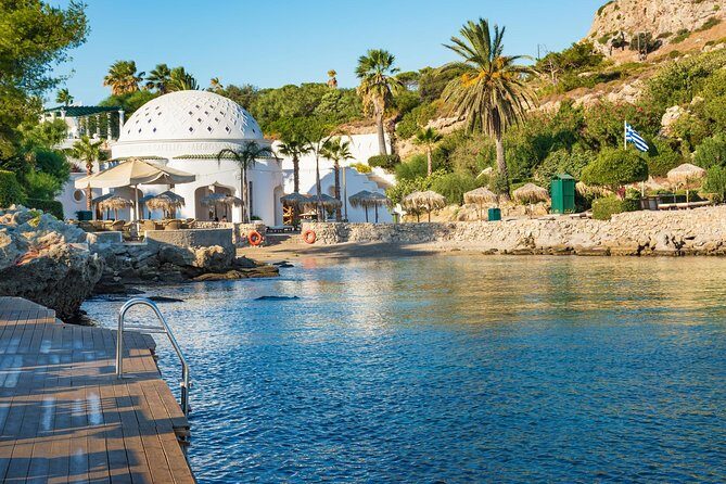 Private Day Trip to the most beautiful beaches of Rhodes on a traditional boat - Kallithea Springs: a spa monument with gardens and mosaics