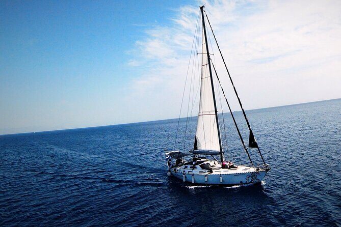 Private Sailing Tour in Rhodes - Stop 1: Anthony Quinn Bay for emerald water and movie-location bragging rights
