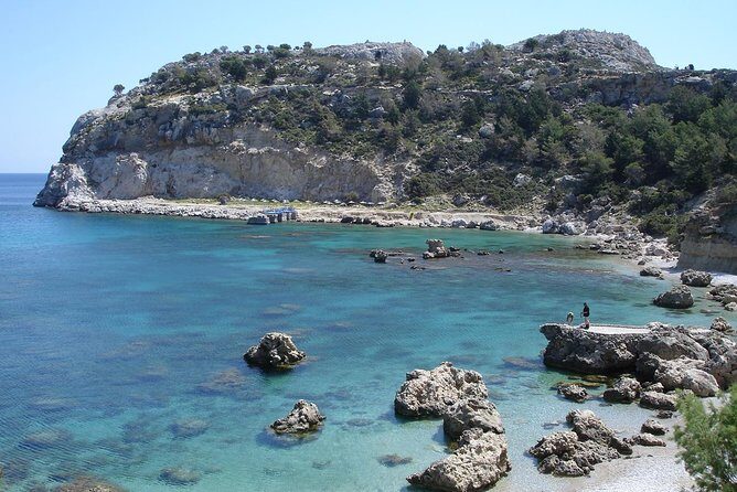 PRIVATE TOUR FOR SENIORS IN RHODES - NO EXTENSIVE WALKING - Up to 4 People - Anthony Quinn Bay, and the smart crowd backup plan
