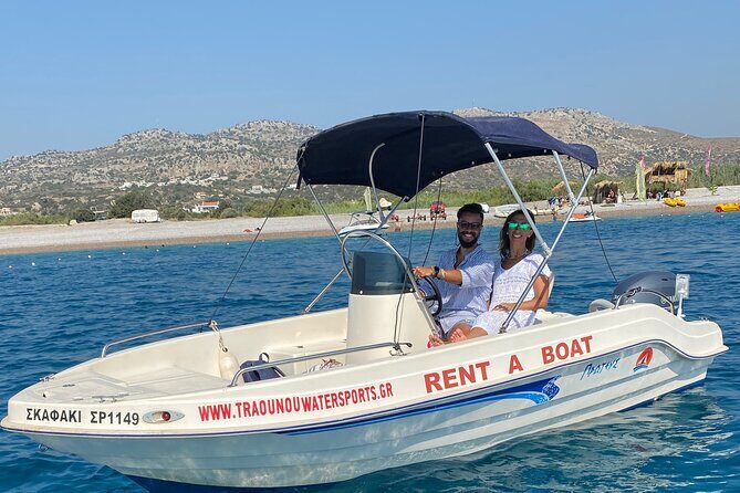 Rent a Boat without License - Rent Without A License: What That Means on Rhodes