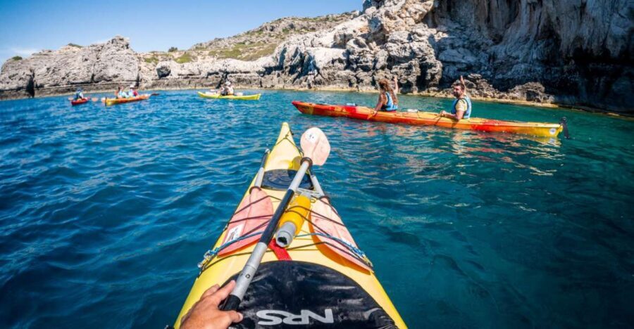 Rhodes: 2-Day Sea Kayaking and Hiking Combo Activity - Anthony Quinn Bay: The Pop-Culture Name With a Pretty Serious View