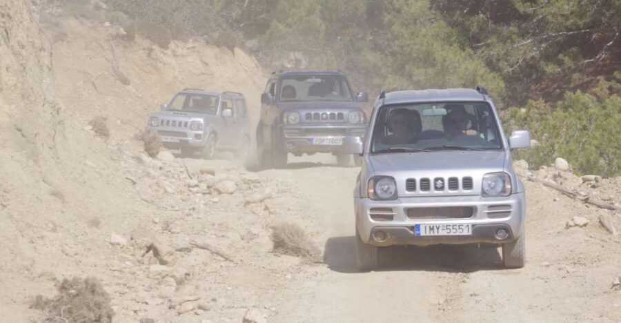 Rhodes: 4x4 Self-Drive Jeep Tour with Pickup in the North - What makes this Rhodes 4x4 day feel different