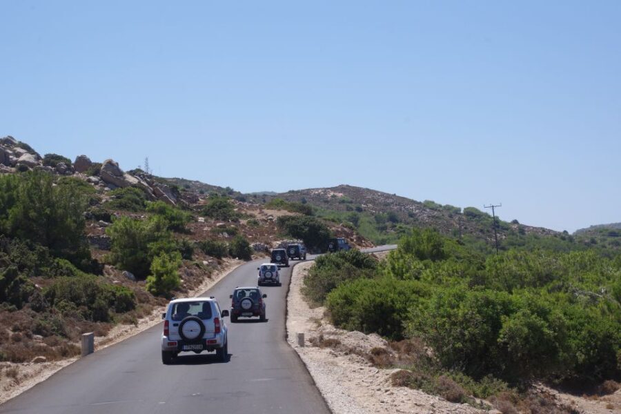 Rhodes: 4x4 Self-Drive Jeep Tour with Pickup in the North - Lunch is optional: when to budget for moussaka (and dakos)