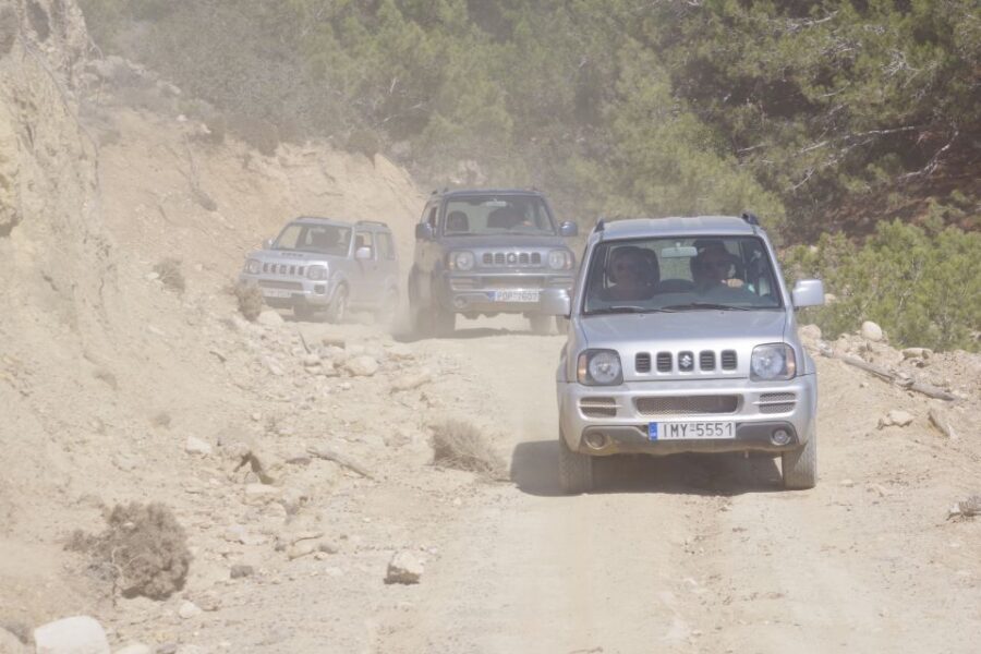 Rhodes: 4x4 Self-Drive Jeep Tour with Pickup in the North - Saint Soula’s healing spring: a short, strange detour