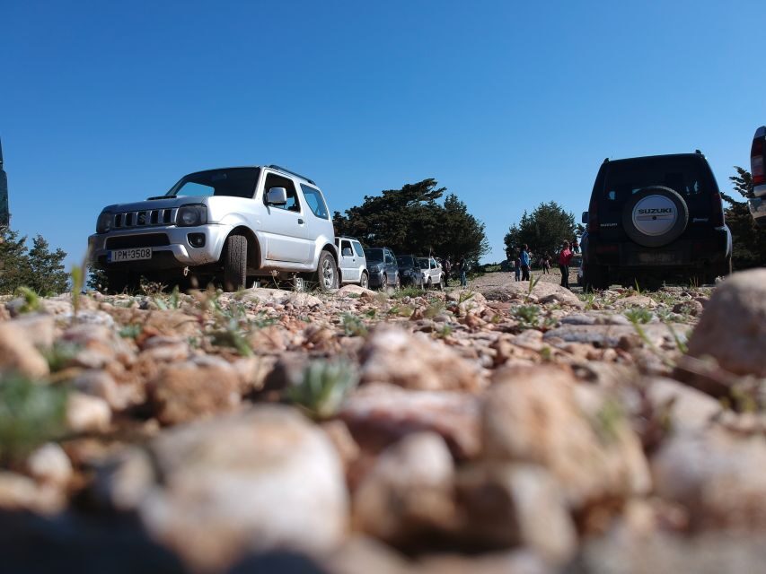 Rhodes: 4x4 Self-Drive Jeep Tour with Pickup in the North - North pickup and how the day is paced