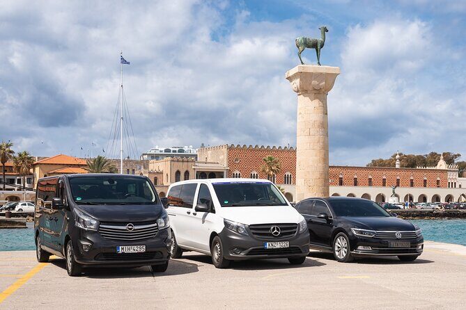 Rhodes Airport Transfer to Rhodes Town city or Faliraki (ONE WAY - Rhodes Town vs Faliraki: Choosing the Right Drop-Off