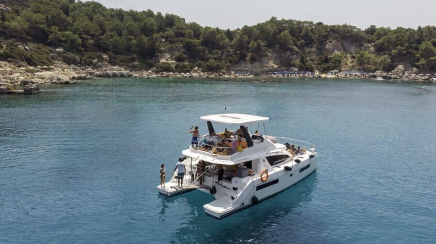 Rhodes: All-Inclusive Catamaran Cruise with Lunch and Drinks - Key highlights worth knowing