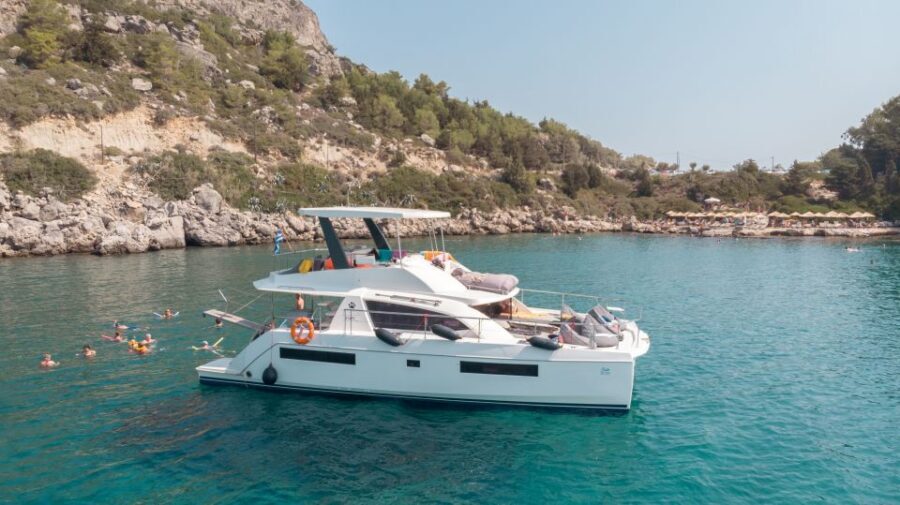 Rhodes: All-Inclusive Catamaran Cruise with Lunch and Drinks - Why Rhodes Looks Different From a Catamaran