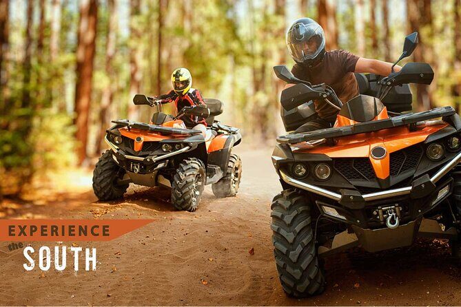 Rhodes ATV Quad Adventure Guided Tour 2 or 1 person on 1 Quad - Safety Gear and Dust-Proof Clothing: Your Comfort Starts Before Daylight
