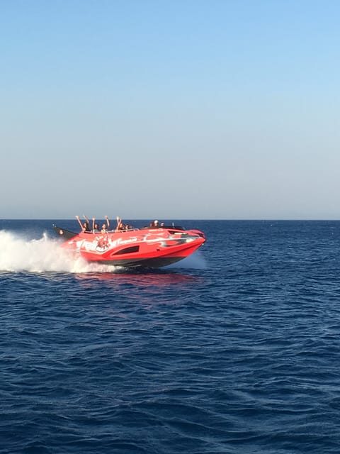 Rhodes: Beaches Trip by Jet Boat with Snorkeling and Drinks - Oasis Beach Kallithea: Photos and Views Without the Long Wait