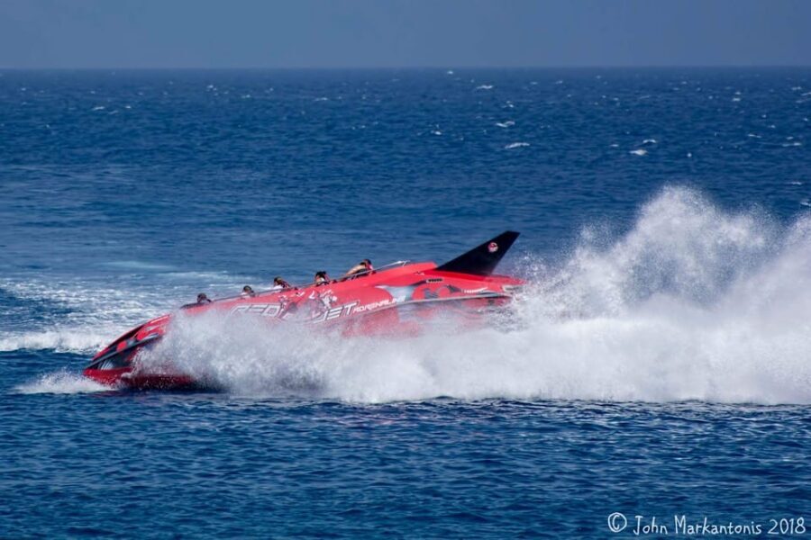 Rhodes: Beaches Trip by Jet Boat with Snorkeling and Drinks - Santa Marina Rhodes: The Second Big Water Stop