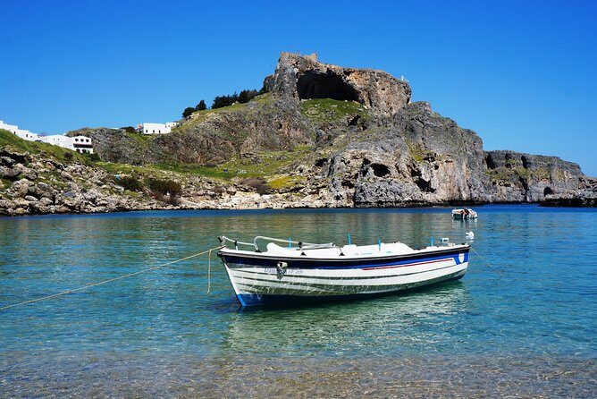 RHODES BEST FIRST IMPRESSION FOR CRUISE SHIP VISITORS - 4 people - Beach Day Notes: Anthony Quinn Bay, St. Paul’s Bay, and Faliraki