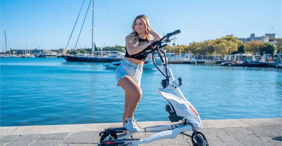 Rhodes: City Highlights and Medieval Town Trikke Tour - Meeting at Super Market Golden Corner: Simple Start, No Hotel Detour