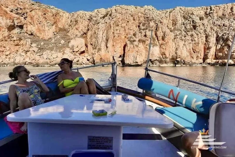 Rhodes: Cruise with 4 Swim Stops, Lunch, Drinks & Transfers - Getting Onboard: Boat Size, Seating Comfort, and Easy Flow