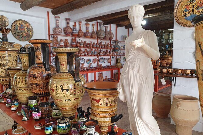 Rhodes Deluxe Tour Designed for Cruise Passengers & Air Visitors - Savvas Ceramics: more than a quick demo stop