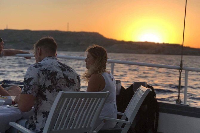 Rhodes Exclusive Sunset tour Cocktail Open bar Gourmet Live Music - The Kallithea Springs swim stop: the water break that turns the cruise