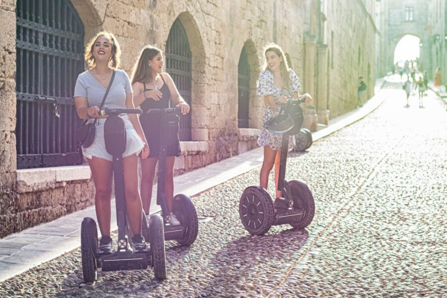 Rhodes: Explore the New and Medieval City on a Segway - Old Town start: Palace of the Grand Masters and first big impressions