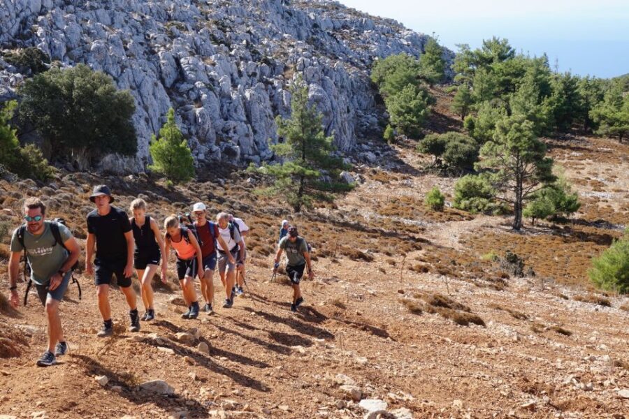 Rhodes: Hiking Tour to the Summit of Akramitis with Photos - Chapel stop and traditional pie: where the hike gets a breather