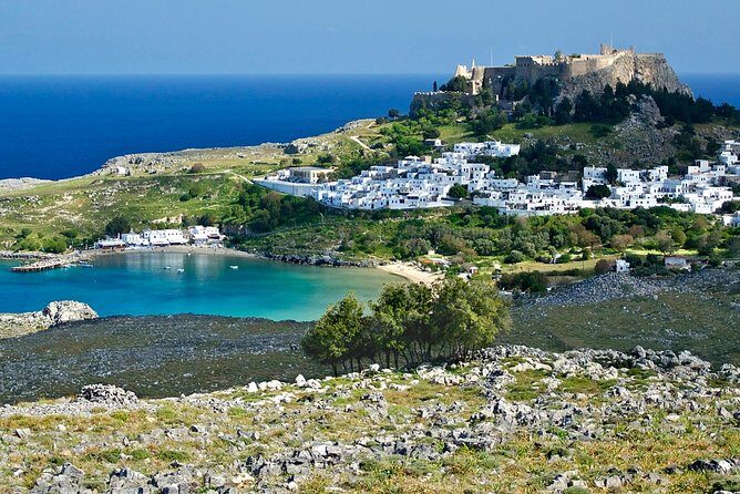 RHODES ISLAND TOUR - Full Day PRIVATE Tour - The Agios Pavlos beach photo stop before Lindos